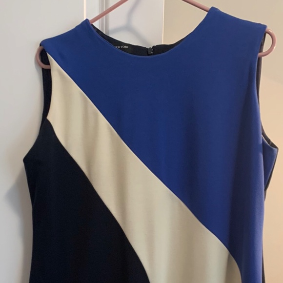 Jones New York Colorblock Dress Size 16 - Picture 1 of 5